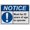 Warning Sign 3, variant on Industrial Caution Sign Machine Safety Sign (Rotating shaft hazard Keep body, hands, hair, clothes, away rotating parts will injure or kill) 8 in" x 12 in" Indoor Outdoor Safety SIgn