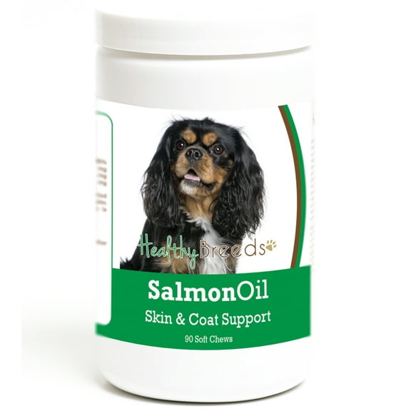 Healthy Breeds Cavalier King Charles Spaniel Salmon Oil Soft Chews 90 Count