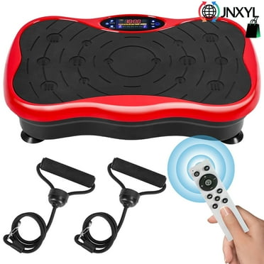 WETS Vibration Plate Exercise Machine for Lymphatic Drainage Weight Loss Whole Body Workout Gym Power Vibration Plate 330Lbs for Weight Loss Fat Burner for Home Fitness