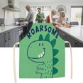 thumbnail image 1 of Dinosaur Kids Apron - Waterproof Polyester Aprons with Adjustable Strap and Pocket Kitchen Chef Bib Aprons for Children Boys Cooking, 1 of 7