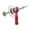 Red, variant on PVC Pipe Cutter, Internal Cutting Wheel, Adjustable Depth Trimmer, Flush Cut Tool for Drain Line Plumbing Repair Work