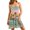 10#m Pink, variant on Dresses for Women Strapless Tropical Print Dress Cool Flowy Sleeveless Mini Dress Lightweight and Breathable Beach Sundresses Dark Blue L