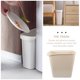 thumbnail image 4 of OUNONA Basura Delgado Para En Plástico Beige Para Oficina Y Hogar Con Moderno, 4 of 6