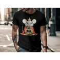 thumbnail image 3 of Funny King Mouse Rat Hamster Animal Lover Gift for Men Women T-Shirt King Mouse Rat Hamster Birthday Holiday Presents Tshirt, 3 of 10