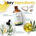 thumbnail image 5 of Artnaturals Organic Rosemary and Castor Hair Oil Set with Massager, 4 oz, with Coconut and Olive Oil for Dry Damaged Hair and Split Ends, 5 of 7