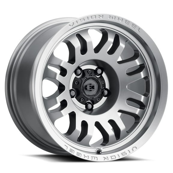 20x9 Vision 409 Inferno Satin Grey Wheel 6x5.5 (12mm)