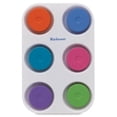 thumbnail image 2 of Richeson Tempera Cakes - Set of 6 with Tray, Secondary Colors, Large Cakes, 2 of 2