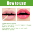 thumbnail image 5 of QunYou Moisturizing Natural Aloe Lip Gloss Natural Aloe Color-changing Lip Stain 3.5g, 5 of 9