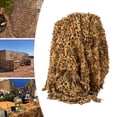 thumbnail image 4 of Camouflage Net Camo Army Netting Hunting Camping Forest Landscape Garden Decor Brown(Desert Camo), 4 of 13