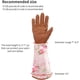 thumbnail image 2 of Guantes de jardinería largos de color marrón para mujeres y hombres, guantes de poda a prueba de espinas de color rosa, guantes de trabajo de jardinería con protección para antebrazos largos con palm, 2 of 5