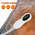 thumbnail image 4 of Manta térmica eléctrica para aliviar el dolor de espalda, chaleco calefactado, esterilla Electro, manta térmica cálida de invierno para el cuello, 220V, navidad, 4 of 4