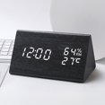 thumbnail image 2 of Reloj despertador con carga inalámbrica, reloj despertador digital inteligente triangular, 2 of 3
