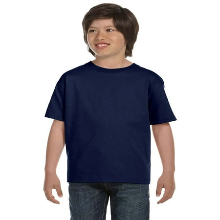 Hanes Boys' TAGLESS® ComfortSoft® Crewneck T-Shirt, Style 5480