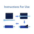 thumbnail image 2 of 4 Packs Compatible Cpap Mask Strap Covers, Face Cushion Cover Compatible Cpap Strap , Universal And Reusable Comf, 2 of 5