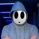 thumbnail image 2 of Shy Guy Mask for Halloween Cosplay White Full Face Anime Mask Costume for Men and Boys, Funny Prop, 2 of 5