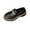 Black 02, variant on Womens Loafers Comfortable Penny Chunky Heel Business Casual Dress Shoes Patent Leather Women's Loafers & Slip-ons