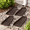 Brown-4Pack, variant on Green 2Pack Rain Gutter Downspout Splash Block Drainage System