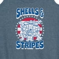 thumbnail image 3 of Teenage Mutant Ninja Turtles - Shells And Stripes - Women's Tank Top, 3 of 5