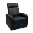 thumbnail image 1 of Valencia Syracuse Top Grain Leather LED Power Home Theatre Seating - 1 seat, 1 of 3