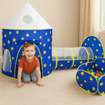 thumbnail image 4 of Klotel Kids Play Tent Set with Tunnel - Indoor/Outdoor Fun Zone, 4 of 10