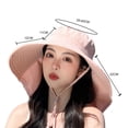 thumbnail image 2 of Sombrero de ala ancha con solapa para el cuello, UPF 50+, senderismo, safari, pesca, gorras para hombres y mujeres, 2 of 5