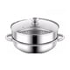 thumbnail image 1 of Olla De Acero Inoxidable, Vaporera De Cocina 2 Capas plata, 1 of 4