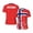 3, variant on Exclusive design Norway Flag Grain 3D Printed Men For Running Bike Soccer Tennis Fitness Sports tshirt Mesh Fans Short T-shirt