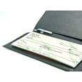 thumbnail image 6 of RFID Blocking Genuine Leather Standard Checkbook Cover Holder Thin Wallet, 6 of 11