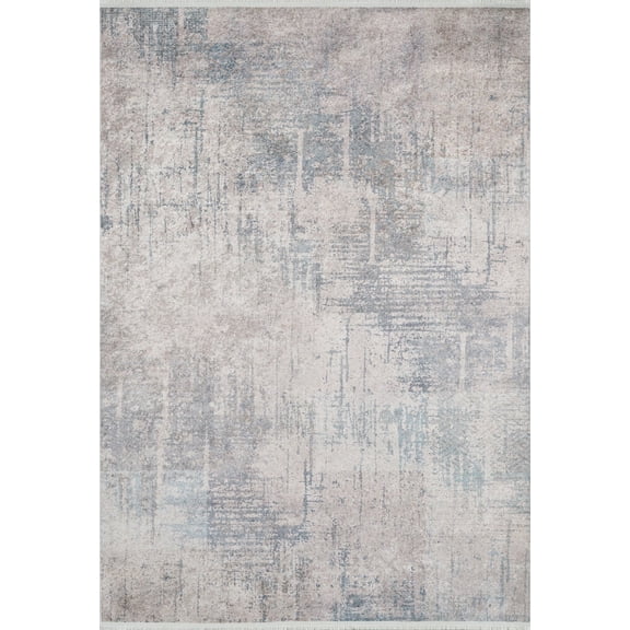 Hasilpur Mink Modern Polyester Area Rugs for Living Room Washable Rugs Boho Moroccan Area Rug Soft Geometric Bohemian Carpet Distressed Indoor Rug for Bedroom Dining Room Office Nonslip Rug