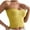 Yellow, variant on Women’s Sleeveless Strapless Lace Solid Color Tank Tops Fashion Stretchy Soft Camisoles Wedding Banquet Parties Blouses