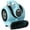 Blue, variant on ALORAIR 600 CFM Air Mover Blower Fan for Industrial, Workshop, and Home Use - 3 Speeds, 5 Adjustable Angles and Daisy Chain - Ideal for Water Damage Restoration and Plumbing - GF600A Red