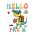 thumbnail image 2 of Camiseta de manga corta para mujer, camisetas tipo túnica, trajes de regalo cómodos, ropa deportiva, camisetas de verano, camiseta básicaWomen's Fun Dinosaur Graphic Tee - Casual Crew Neck Short Sle, 2 of 6