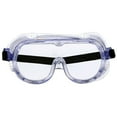 thumbnail image 6 of 3M Goggle Chemical Splash, Black Strap, Clear Lens, 6 of 9