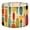 Color 1, variant on Linen Drum Lampshades Mid Century Retro Abstract Modern Geometric Colorful Vintage 13"x13"x10" Light Shade for Table Lamps Floor Lamp Shades Lampshade Replacement Assembly Required