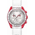 thumbnail image 3 of 11 Colors Ceramic Case Nylon Material Strap Comfortable To Wear Six-pin Multi-function Quartz Watch, 3 of 5