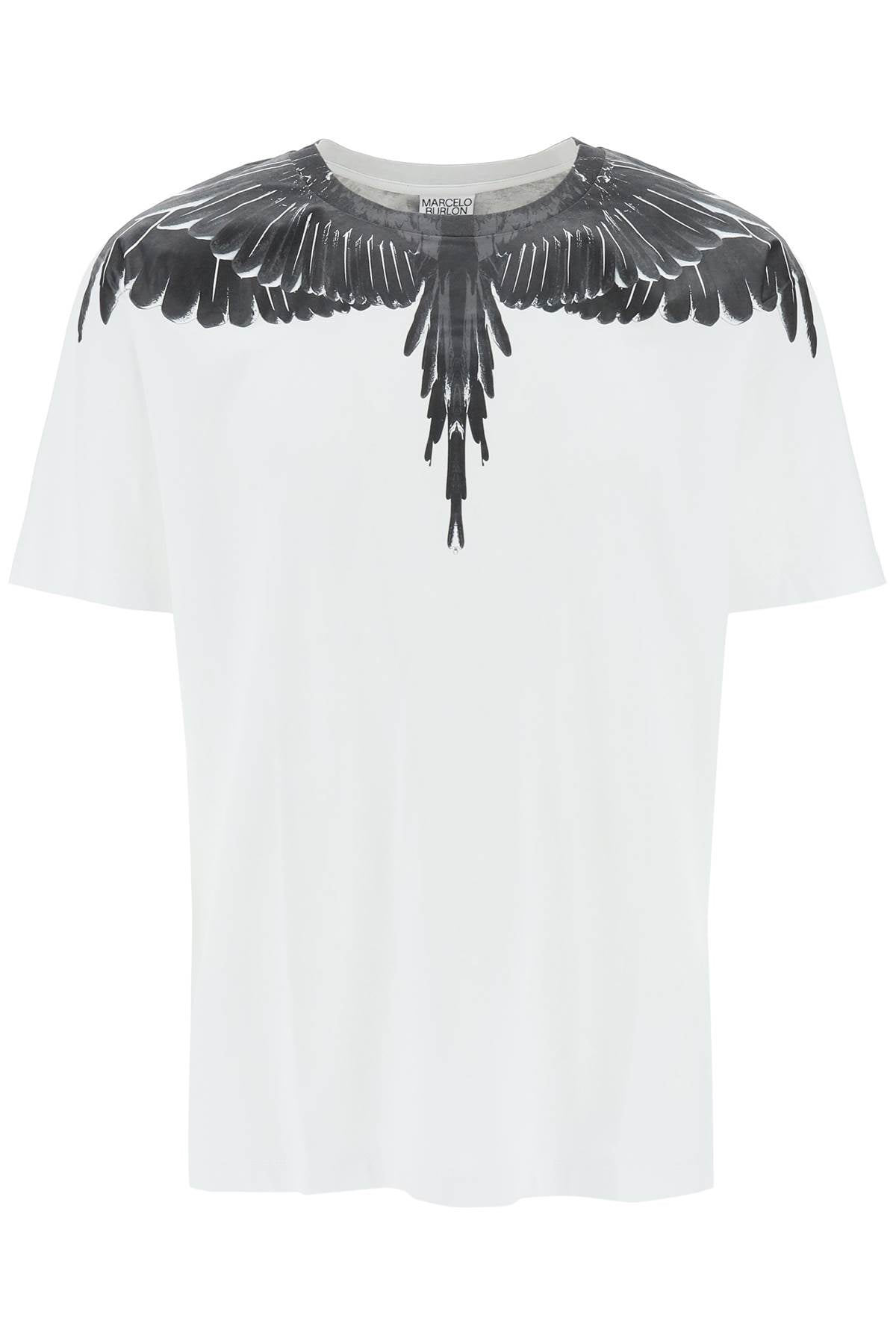 Marcelo Burlon Black Organic Cotton T-Shirt - XS