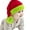 Red S, variant on SHIMELE Christmas Knitted Hat Winter Warm Santa Hat Holiday Hat Soft Warm Knit Cap Festive Xmas Costume Accessory Christmas Hat