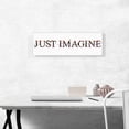 thumbnail image 2 of ARTCANVAS JUST IMAGINE Girls Room Decor Canvas Art Print - Size: 36" x 12" (0.75" Deep), 2 of 9