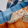 thumbnail image 4 of Erosebridal Pumpkin Truck Shower Curtain 72Wx72L,Fall Farm Bathroom Curtain,White Blue Orange, 4 of 6