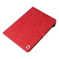 thumbnail image 2 of iPad 6th/5th Generation Case, iPad Air 2 Case, iPad Air Case 9.7 Inch - TECH CIRCLE [Synthetic Leather/Silicone] Classic Composite Case Adjustable Stand Flip Simple Case with Auto Sleep/Wake (Red), 2 of 12