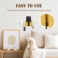 thumbnail image 3 of 3 Pcs Wall Mount Phone Holder, Phone Stand for Bed, Wall Mounted Shower Phone Holder Remote Control Holder with Hooks, Self-Adhesive Universal Media Organizer Storage Box, 3 of 7