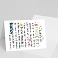 thumbnail image 6 of CCOCC Cute Appreciation Card for Kindest Person,Great Thank You Card with Envelope for Women Men,Sweet Friendship Gift for Friends Classmates,Thank You Gift Ideas for Mom Dad, 6 of 7