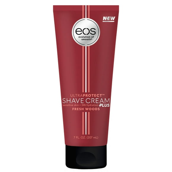eos UltraProtect Men's Shave Cream - Fresh Woods | 7 fl oz