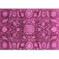 thumbnail image 1 of Ahgly Company Indoor Rectangle Oriental Pink Traditional Area Rugs, 8' x 10', 1 of 4