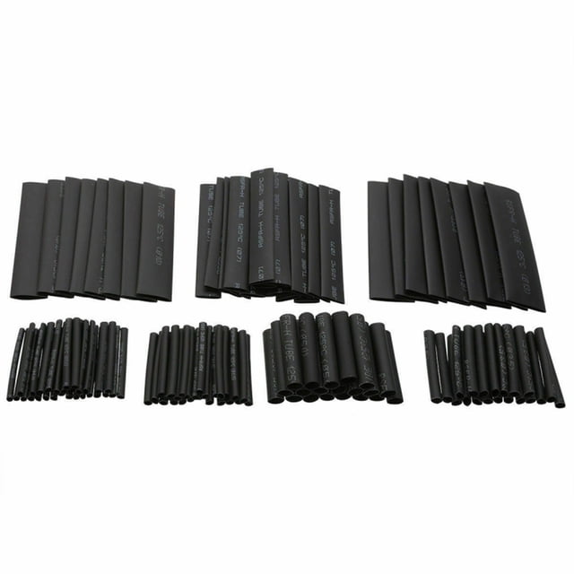 127/328/530pc HEAT SHRINK TUBING Sleeve Cable Wire Wrap Tube Assortment Kit Set