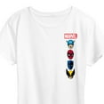 thumbnail image 3 of Marvel - Logos - Women's Short Sleeve Graphic T-Shirt, 3 of 5