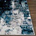 thumbnail image 5 of Livabliss Area Rugs for Living Room, 9x12 Wanderlust Modern Blue Rug, Bedroom Dining Room Home Decor Stain Resistant Carpet (8'10" x 12'4"), 5 of 7