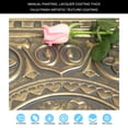 thumbnail image 4 of Decorative ceiling tiles 3D embossed wall panels for Restaurant PL83 Ancient gold 10Pcs/pack, 4 of 10