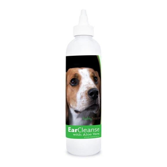 Healthy Breeds 840235100010 8 oz American English Coonhound Ear Cleanse with Aloe Vera Cucumber Melon