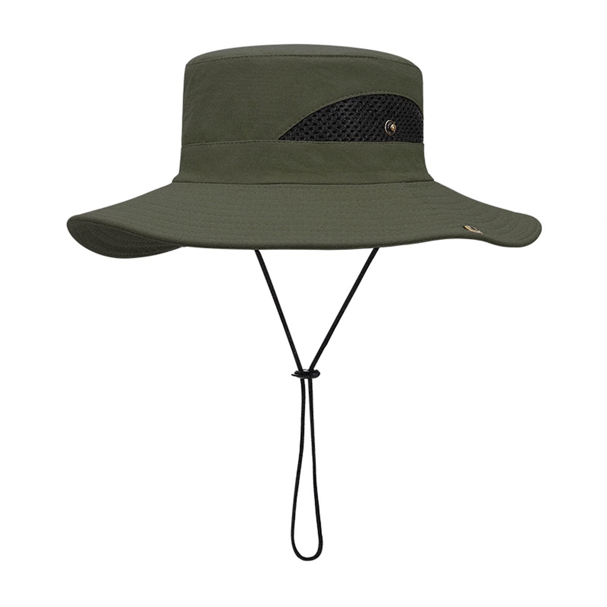 Fishing Gifts for Men - Marlin Bucket Hat - Outback Hat Embroidered UPF 50+ Sun UV Protection